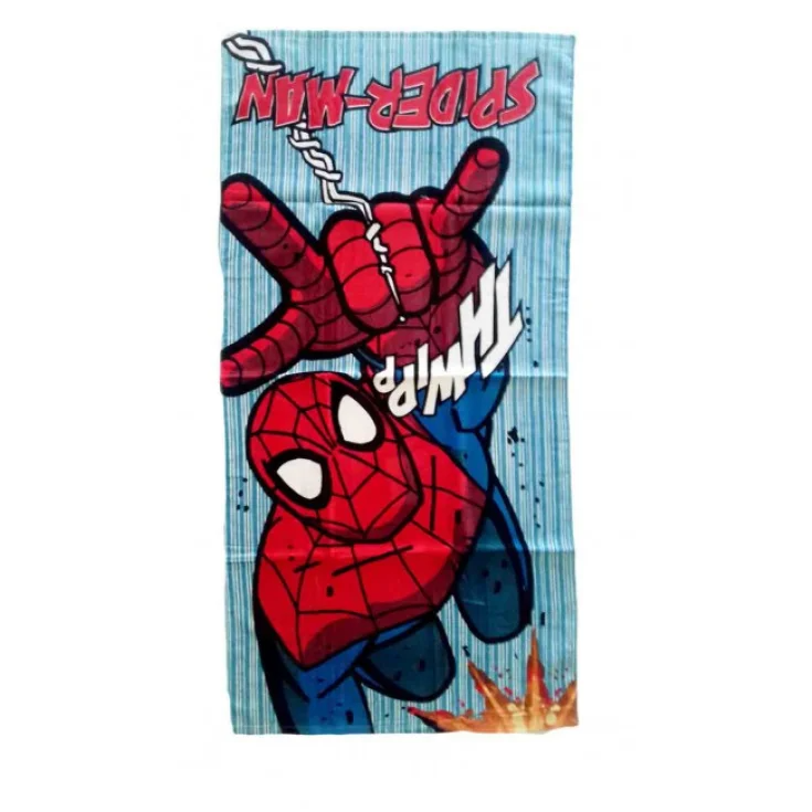 Toalla de playa de bebé de algodón Spide