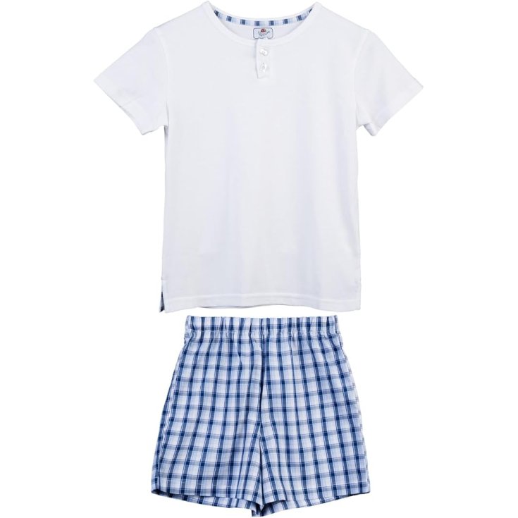 Pijama jersey camiseta shorts bi
