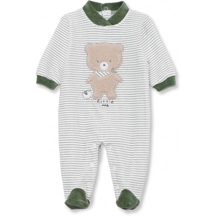 Pelele de chenilla para bebé recién nacido Elle