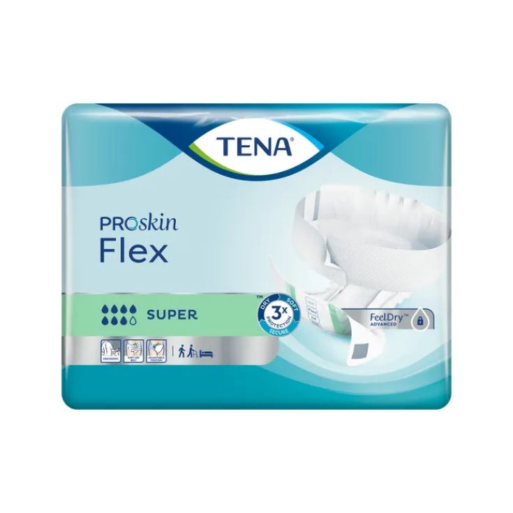 TENA FLEX SUPER L 30uds