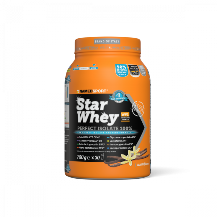 Star Whey Isolate Vainilla NamedSport 750g Promo