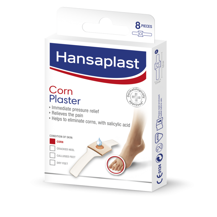 HANSAPLAST PARCHES CALLI 8PCS