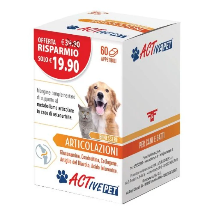 ARTICULACIONES PET ACTIVAS 60CPR