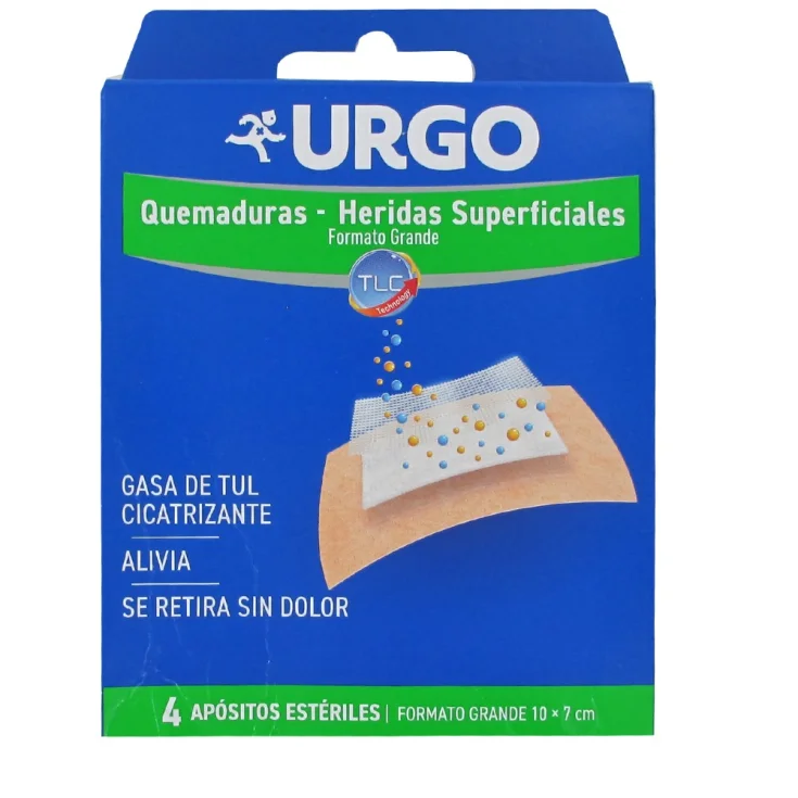 URGO QUEMA SUPERF WP10X7 4PZ