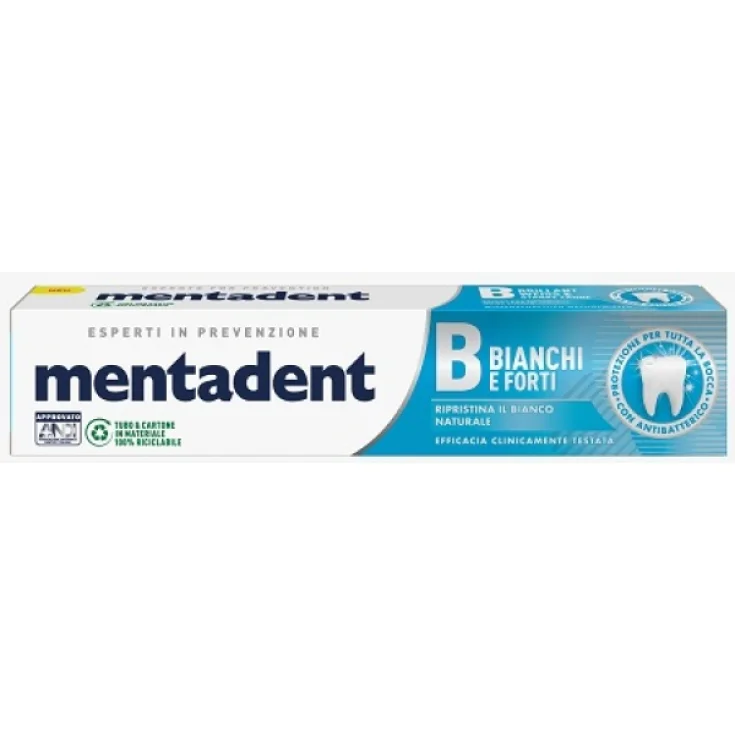 MENTADENT BLANCO Y FUERTE 75ML
