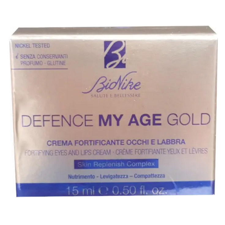 Defensa My Age Oro Ojos Y Labios BioNike 15ml