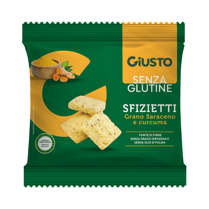 Sfizietti Alforfón y Curcuma Giusto 40g