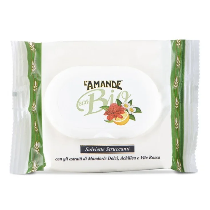 Eco Bio L'Amande Toallitas Limpiadoras 25 Piezas