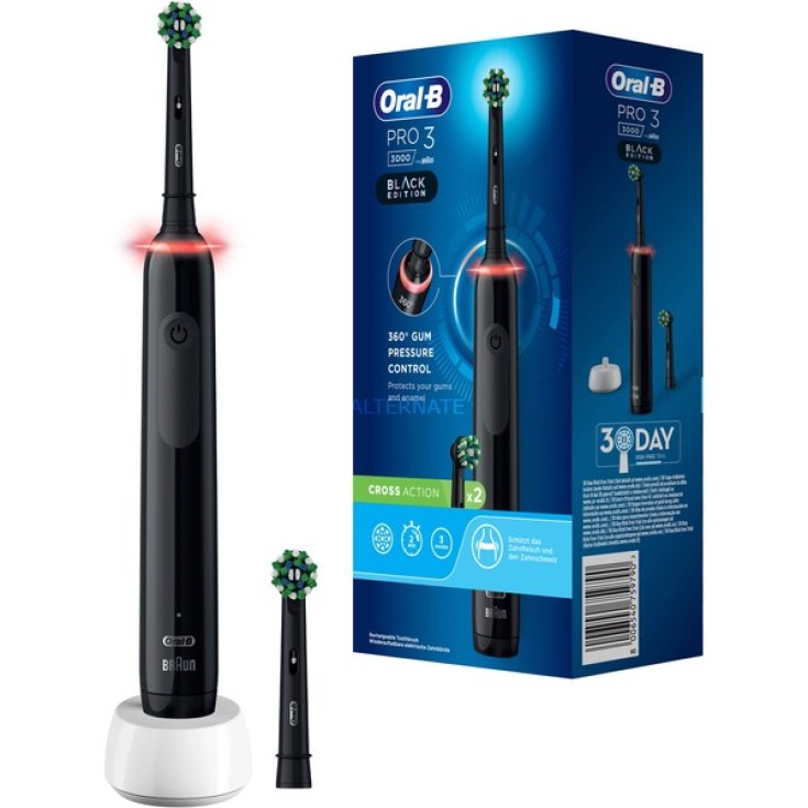 ORALB PRO 3 NEGRO SPAZZ + 2REF