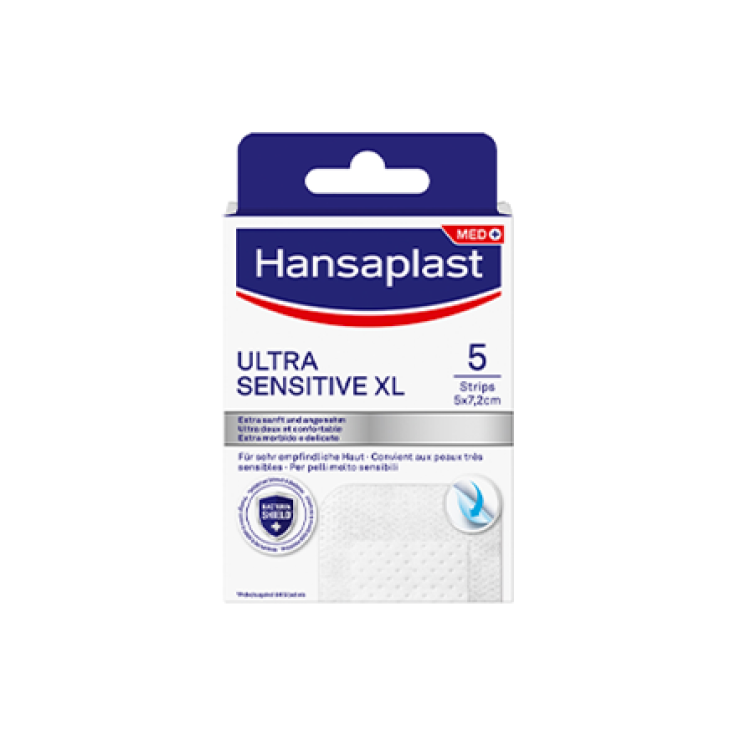Ultra Sensitive XL Hansaplast Parches 5 Piezas