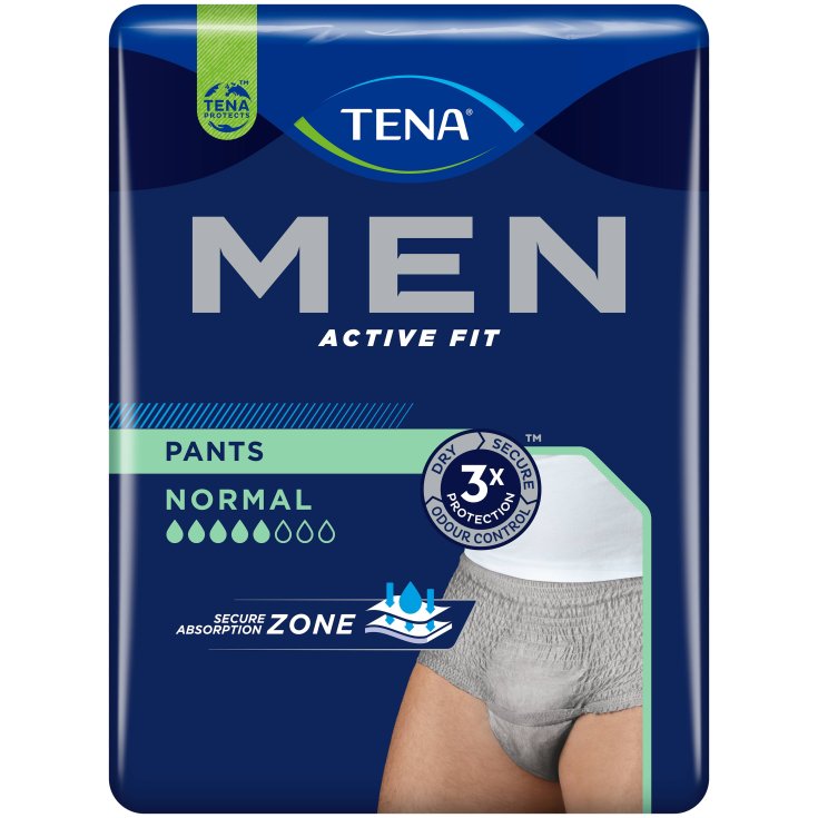 TENA HOMBRE ACTIVE FIT GREV S/M