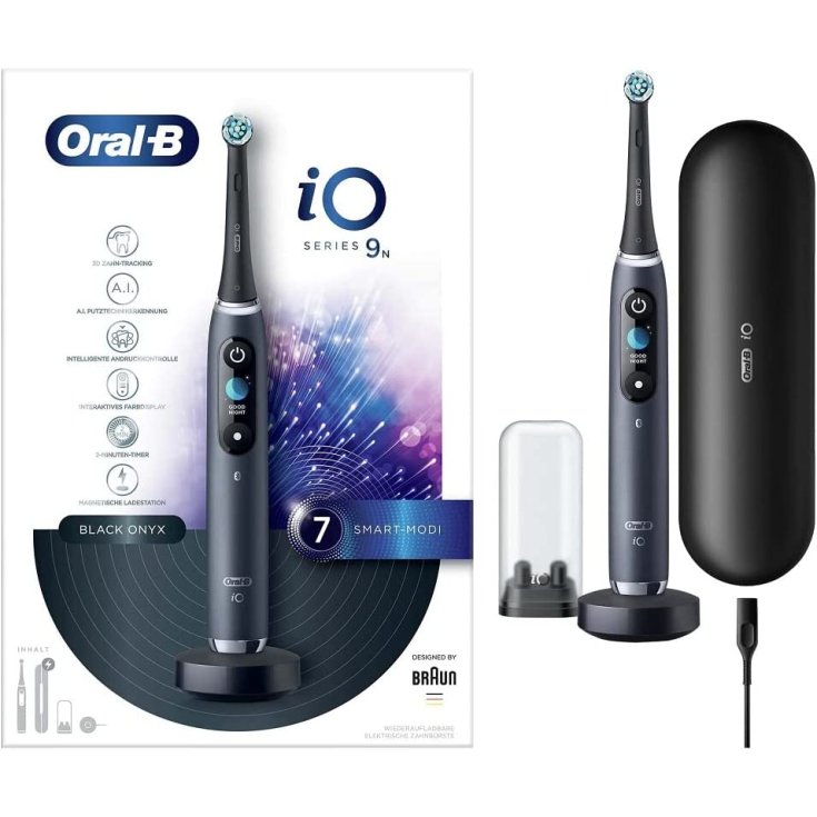 ORALB IO 9 BLACK SPAZZ + 2RECAMBIOS