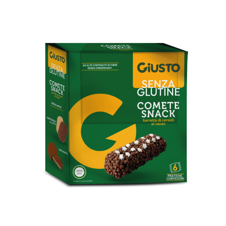 GIUSTO S/G COMETE SNACK 120G