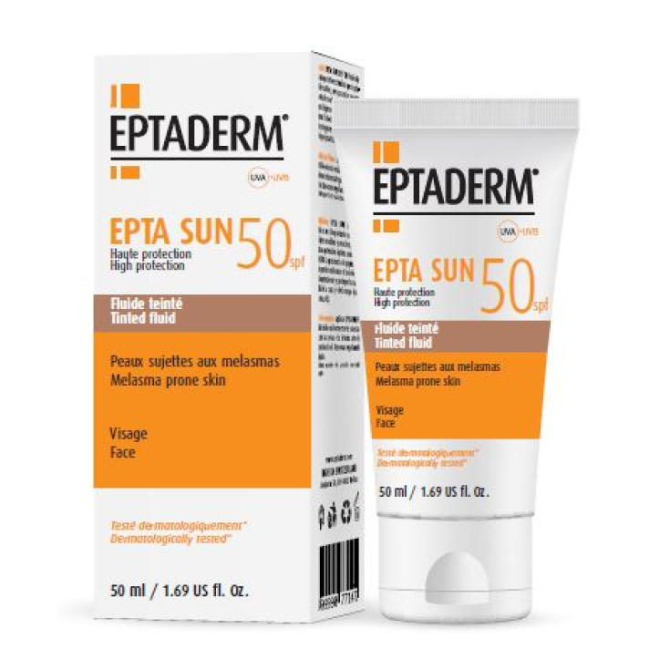 EPTA SUN SPF50 FLUIDO COLOREADO