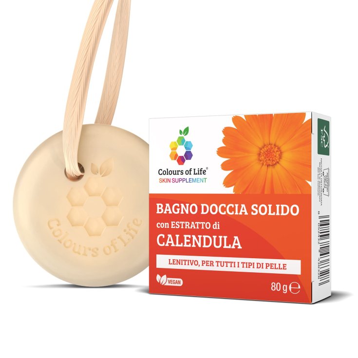 Gel De Ducha Color Sólido Calendula Colors Of Life 80g