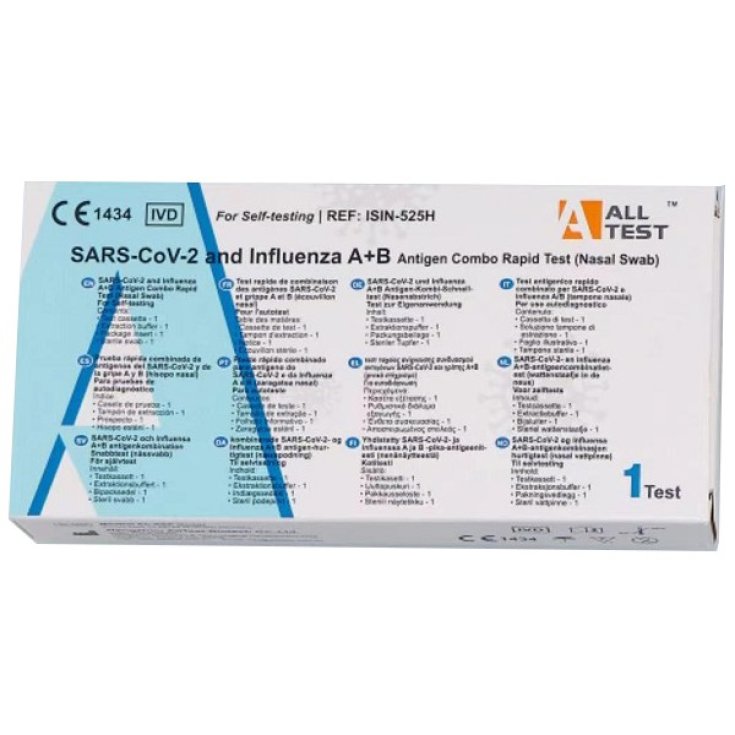 Prueba rápida combinada de SARS-COV-2 e influenza A + B Todas las pruebas
