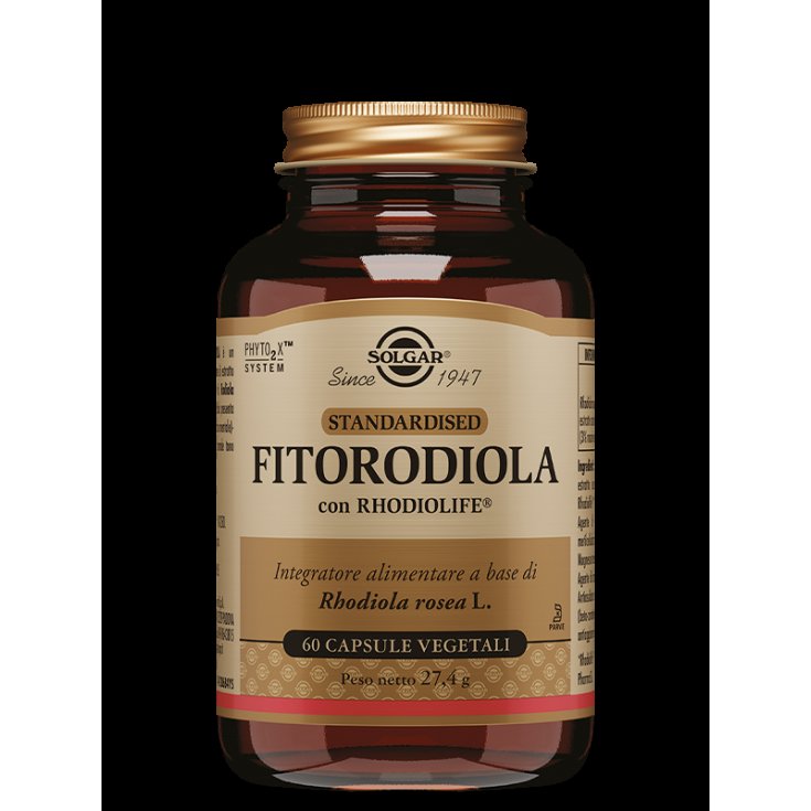 Fitorodiola Solgar 60 Capsulas Vegetales