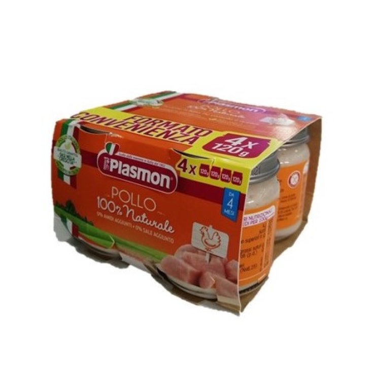 PLASMON OMOG POLLO 4X120G