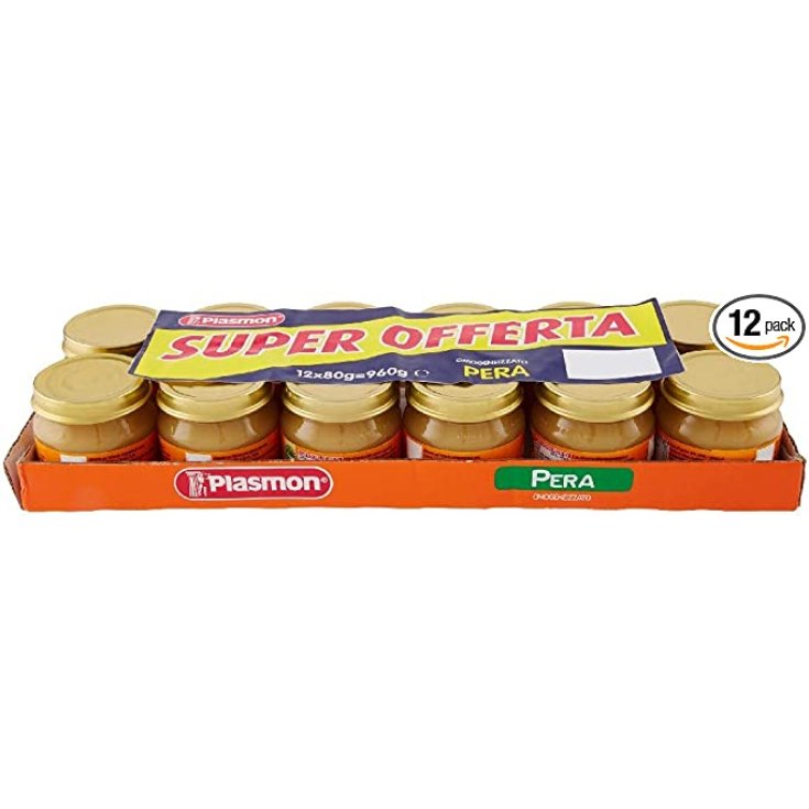 PLASMON OMOG PERA 12X80G