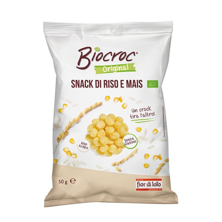 Biocroc Original Snack De Arroz Y Maíz Fior Di Loto 50g