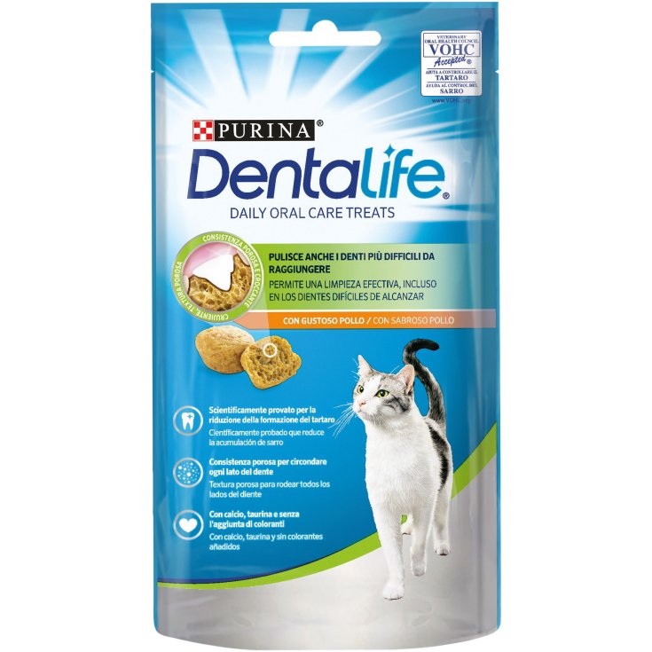 DENTALIFE GATO POLLO 40G