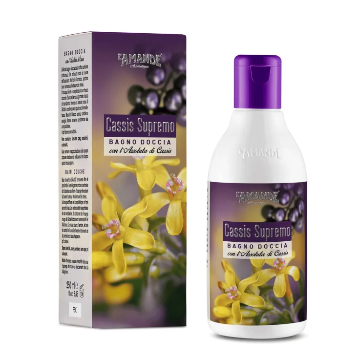 Gel de ducha Cassis Supremo L'Amande 250ml