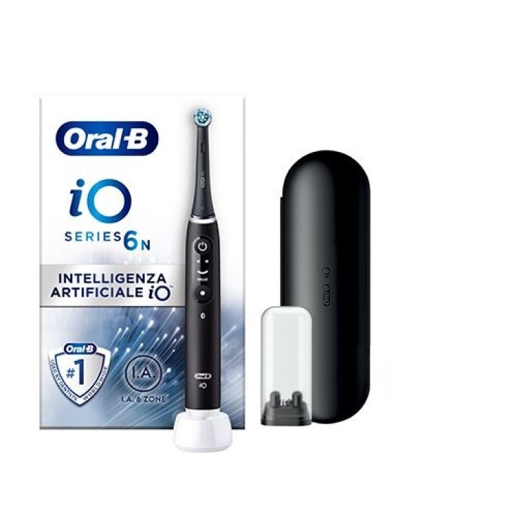 ORALB IO 6 NEGRO SPAZZ+2RECAMBIO