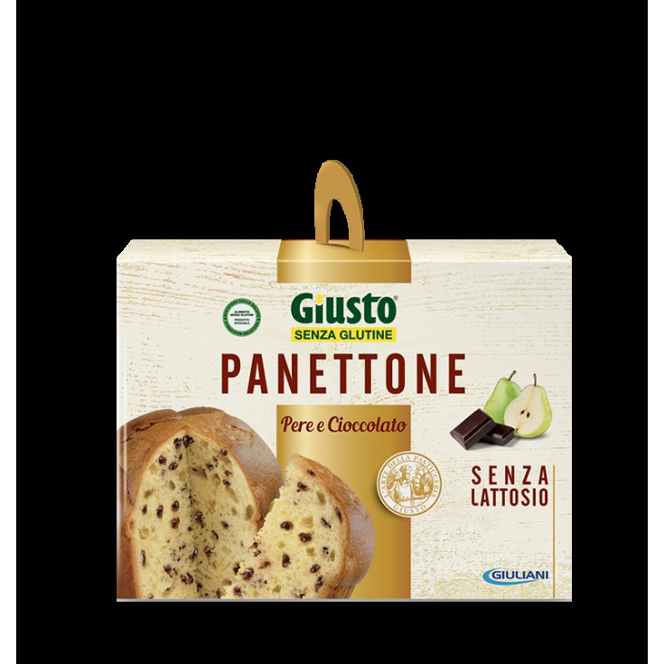 GIUSTO S/G PANETTONE PERAS CIOC