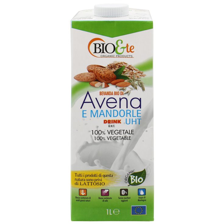 BEBIDA DE AVENA ECOLÓGICA BIO&TE MAND