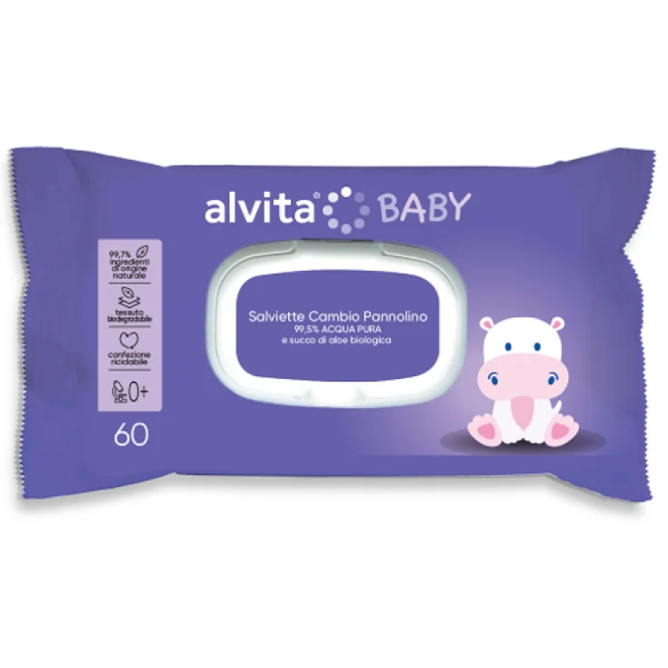 ALVITA BABY SALV AGUA PURA 60P