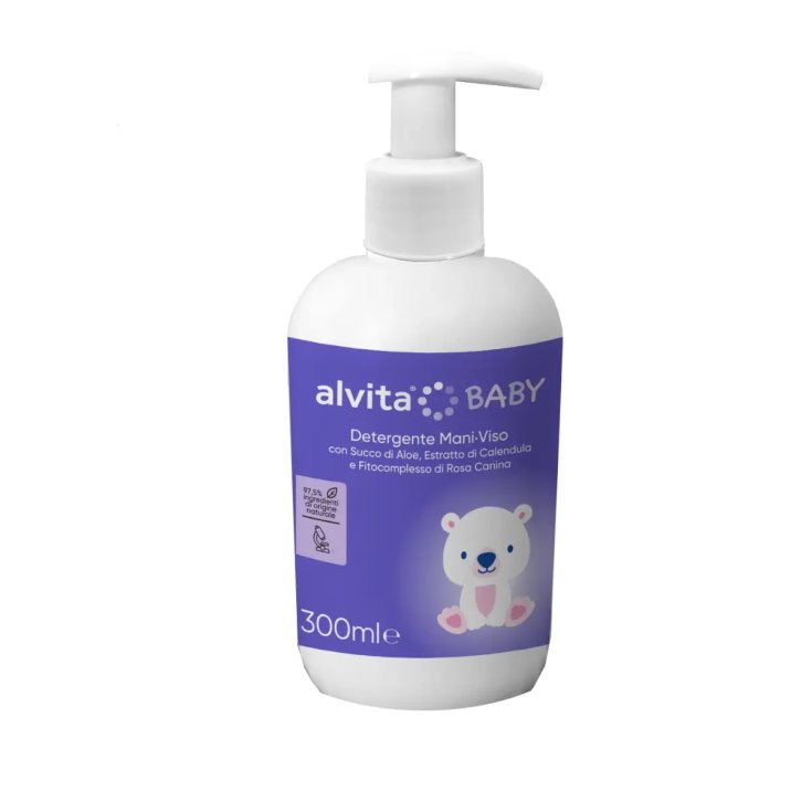 ALVITA BABY DET MANOS-CARA 300ML