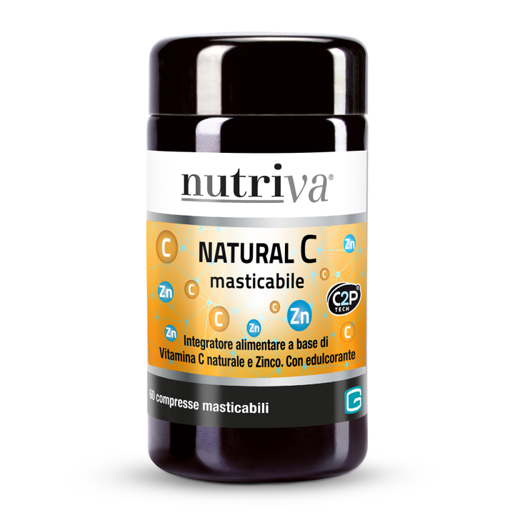 Natural C Masticable Nutriva 60 Comprimidos