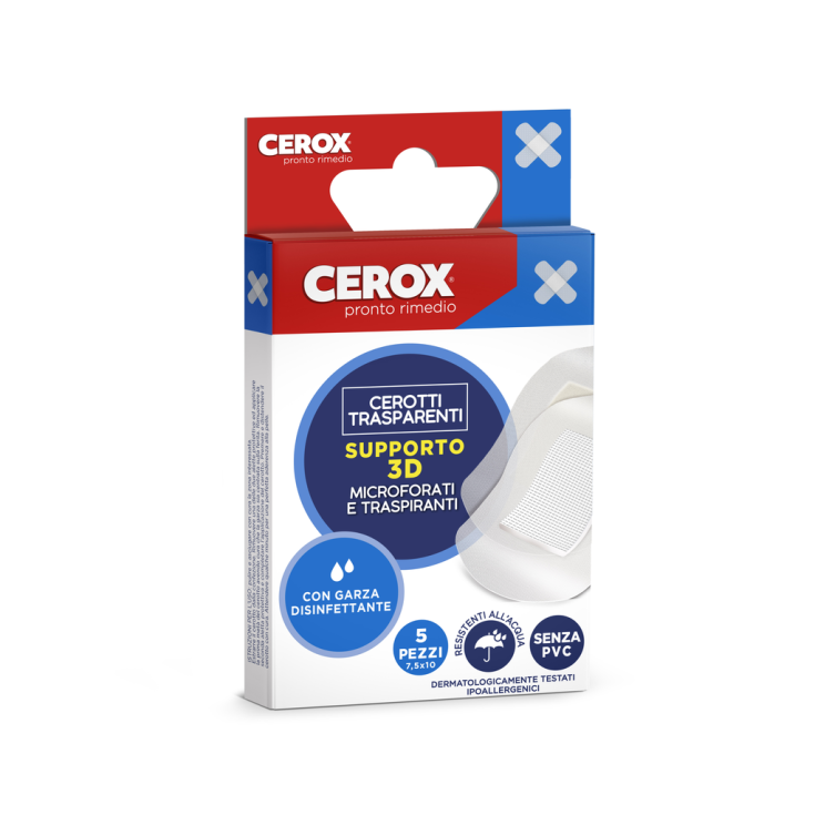 CEROX PLUS 3D SUPER TRANSPARENTE 5PZS