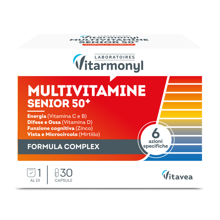 MULTIVITAMINAS SENIOR 50+ 30TABS