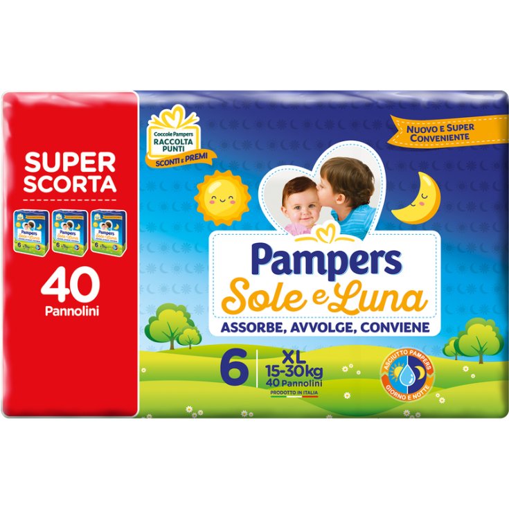 PAMPERS SL TRIO XL 40UNDS