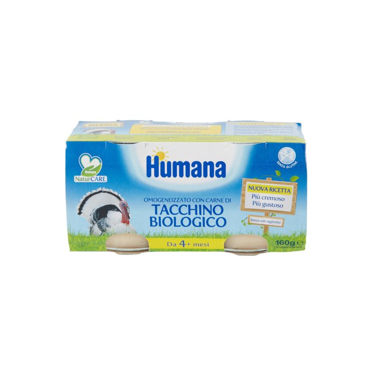 HUMANA OMOG PAVO ORGÁNICO 2X80G