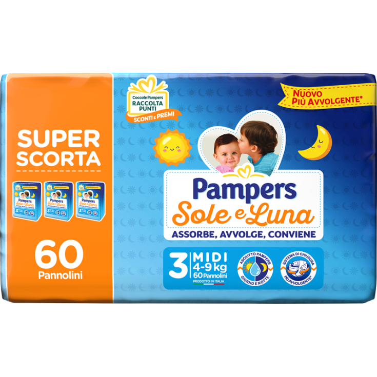 PAMPERS SL TRIO MI 60UNDS