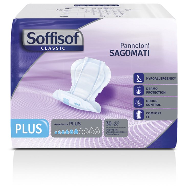 Pañales Con Forma Plus Soffisof Classic 30 Piezas