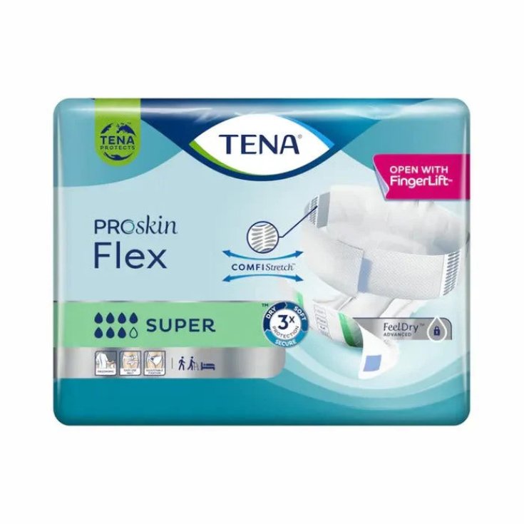 TENA FLEX SÚPER XL 30UNDS