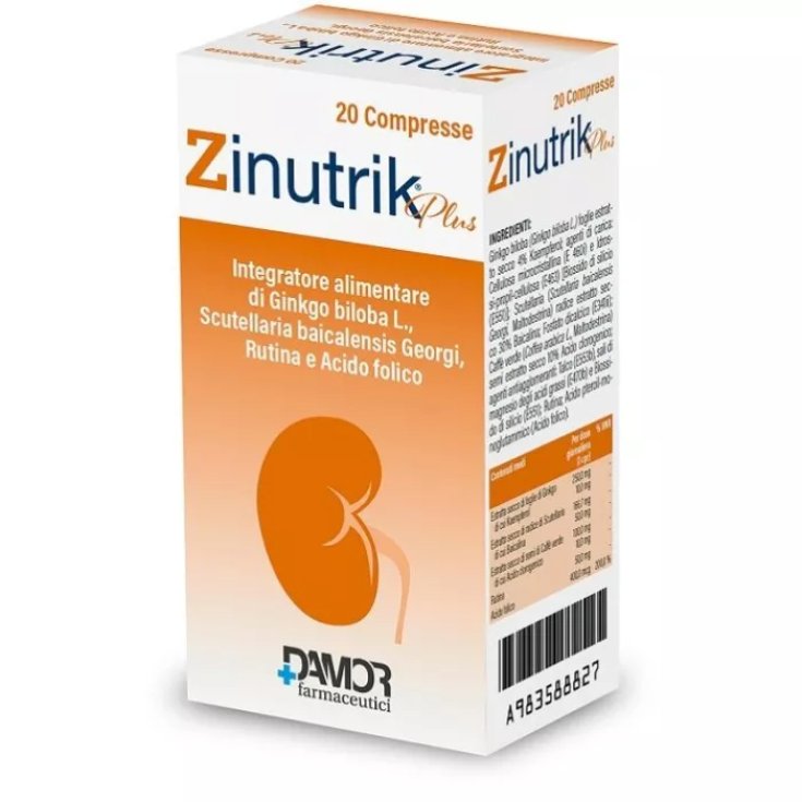 ZINUTRIK PLUS 20 Comprimidos