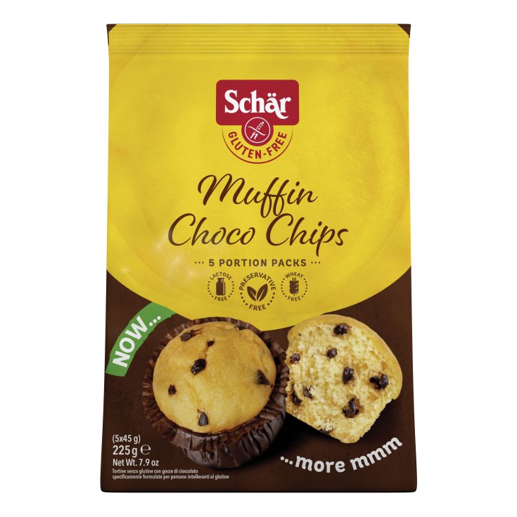 SCHAR MUFFIN CHIPS DE CHOCOLATE 225G