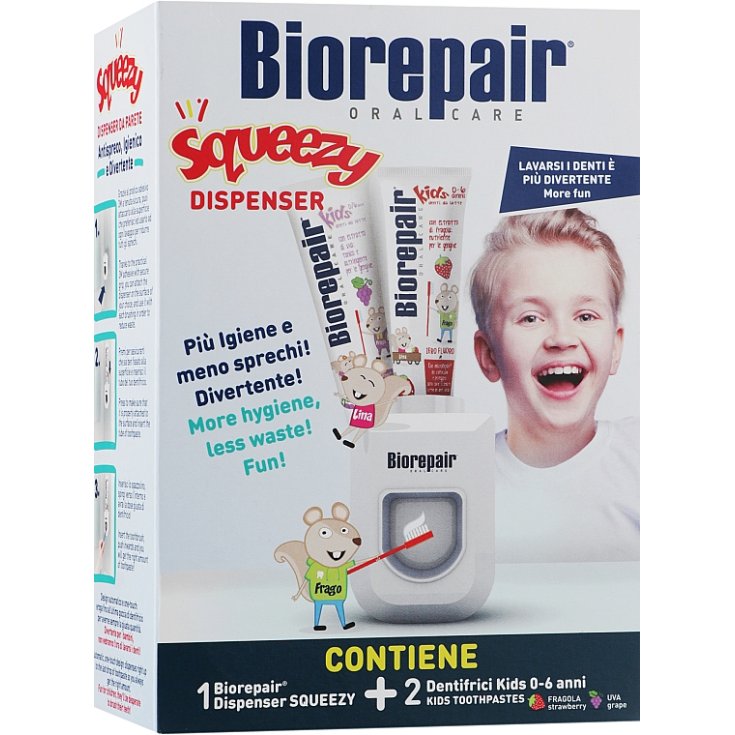 BIOREPAIR SQUEEZE DISP+2 NIÑOS