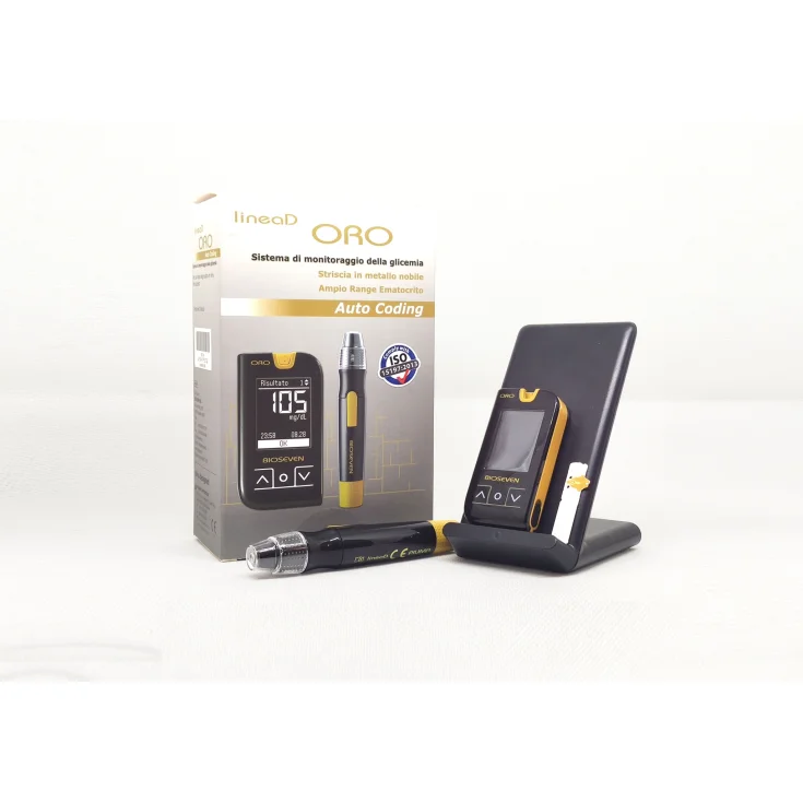 KIT MEDIDOR DE GLUCOSA GOLD LINE