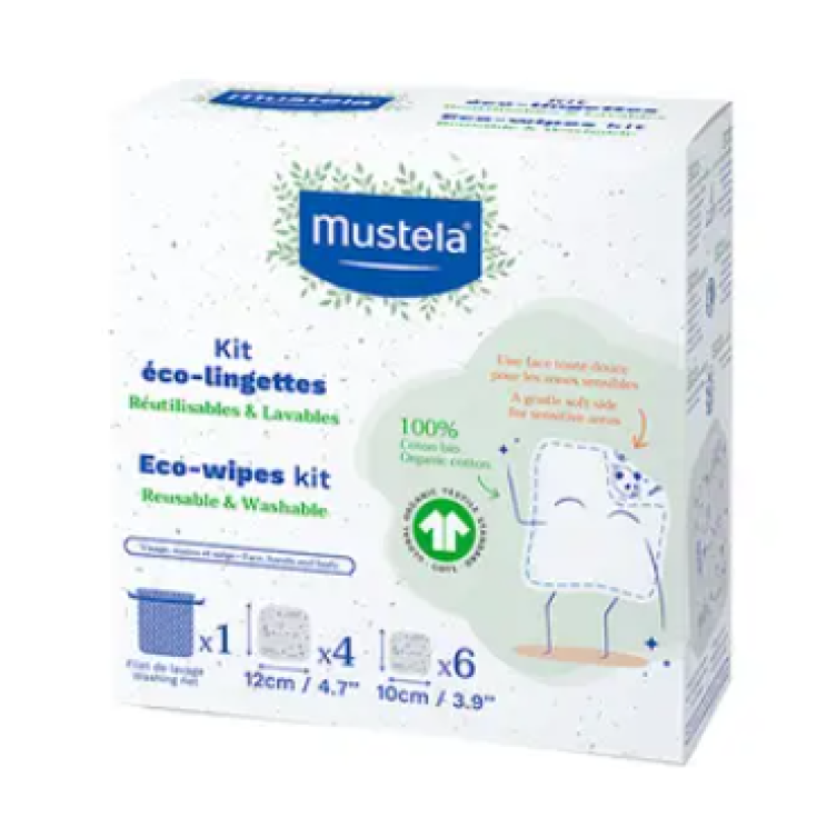 MUSTELA TOALLITAS LAVABLES 10UNDS