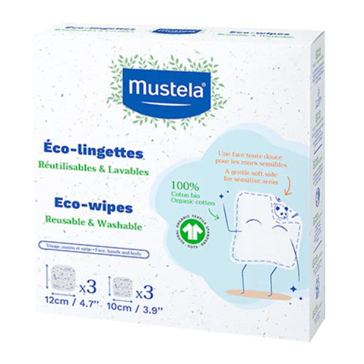 MUSTELA TOALLITAS LAVABLES 6UNDS