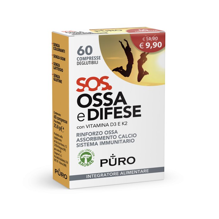 PURE SOS HUESOS Y DEFENSAS 60CPR D