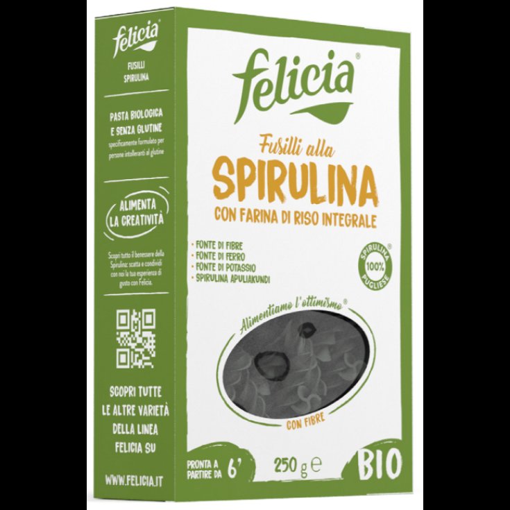 FELICIA FUSILLI ESPIRULINA 250G