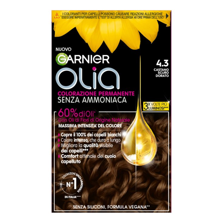 GARNIER OLIA MARRÓN OSCURO DOR