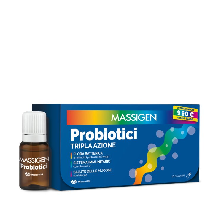 MASSIGEN PROBIÓTICOS 10FLX8ML PP