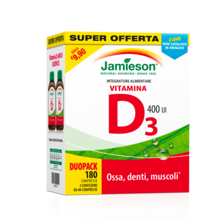 JAMIESON VIT D 400 90CPR DUO